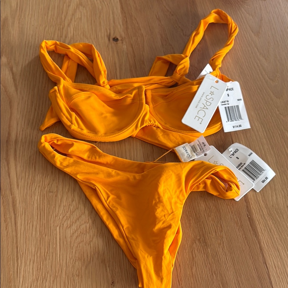 L*Space Orange Bikini Set
